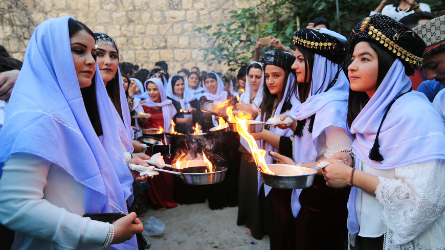 الايزيديون يحتفلون بعيد اربعينية الصيف 
